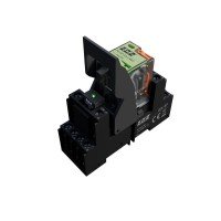 Інтерфейсне реле F&F GPK‑4P‑24DC‑BL в комплекті з роз'ємом