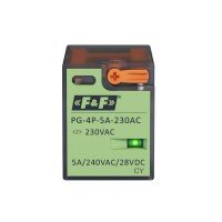Інтерфейсне реле F&F PG-4P-5A-230AC