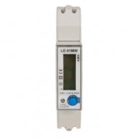 Лічильник електроенергії LE-01MW однофазний, MODBUS RTU, багатотарифний