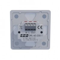 Лазерний датчик руху F&F DRL-60-230-1, 230В, білий