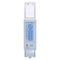 Лічильник електроенергії LE-01MR v2, однофазний, Modbus RTU