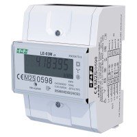 Лічильник електроенергії F&F LE-03M v2 трифазний, MODBUS RTU