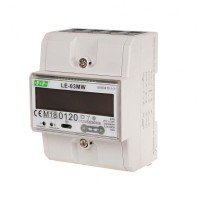 Лічильник електроенергії LE-03MW, 3-фазний, Modbus RTU
