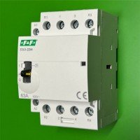 Контактор 2но 2нз F&F ST63-22-M, 2NO+2NC, 63А