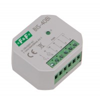 Бістабильне реле BIS-408LED, 16А, захист від пускового струму