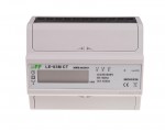 Лічильник електроенергії LE-03M-CT  трифазний, MODBUS RTU, трансформаторного підключення
