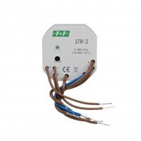 Реле керування ролетами F&F STR-2, 230V AC, однокнопочне