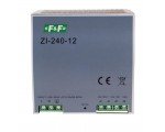 Імпульсний блок живлення F&F ZI-240-12V, промисловий, P=240W, Вих. 12V DC